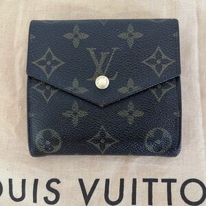 Louis Vuitton Elise Compact Wallet Porte Monnaie Billets Circa 1990